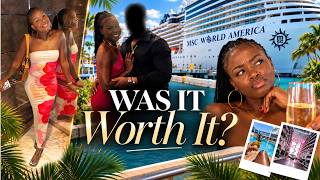 I Tried A 'Baecation' on MSC World America (he's blocked now)