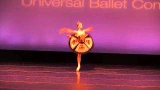 Amanda Hall, 14 Years Old, Black Swan Variation, Pembroke Ballet, Ubc, 2016