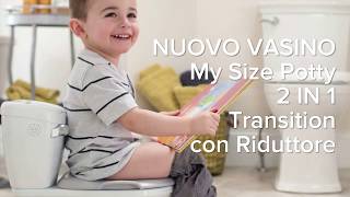My Size Potty Transition Vasino 2 In 1 Con Riduttore Wc