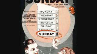 Jean Goldkette and His Orchestra - Sunday (1926) chords