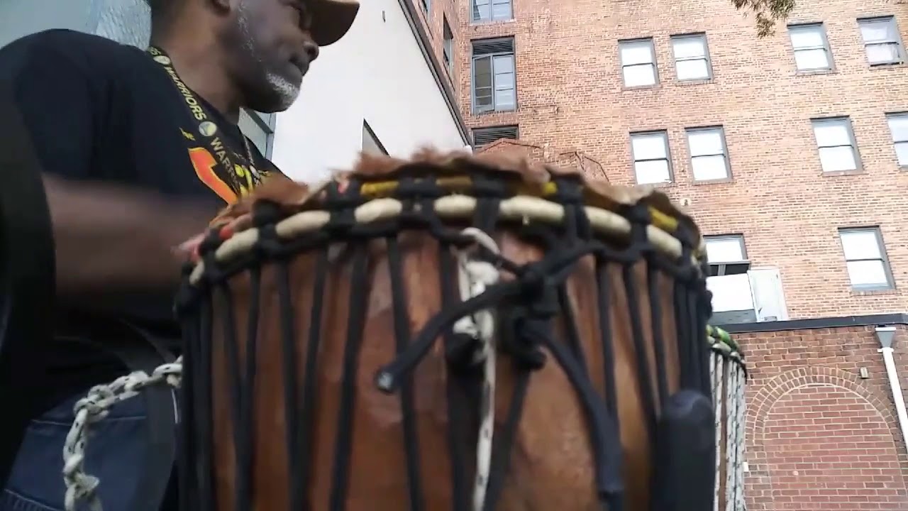 Juneteenth 2020 - Djembe Drum - The California Hotel - Oakland, CA