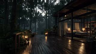 Rainy Forest Bedroom Ambience 🌧️ | Peaceful Sounds for Sleeping & Relaxation screenshot 5