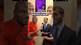 Interview Gone Wrong 🤣💀 Bro Started Acting Zesty #funny #shorts #reaction #funnyinterview