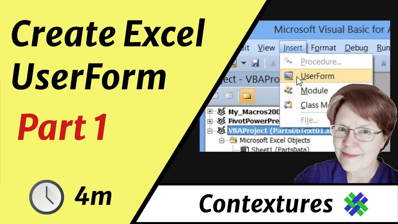 Create an Excel UserForm Part 21 of 21