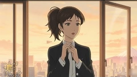 Come! See My Ordinary but Peaceful Office Day in a Super Busy Town | A Ghibli-style video💼 🌆 ☕