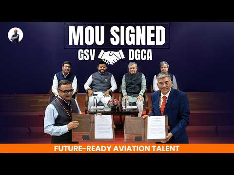 MoU to revamp Aircraft Maintenance Engineering | Gati Shakti Vishwavidyalaya & DGCA