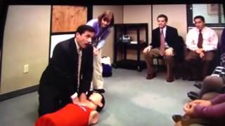 The office staying alive