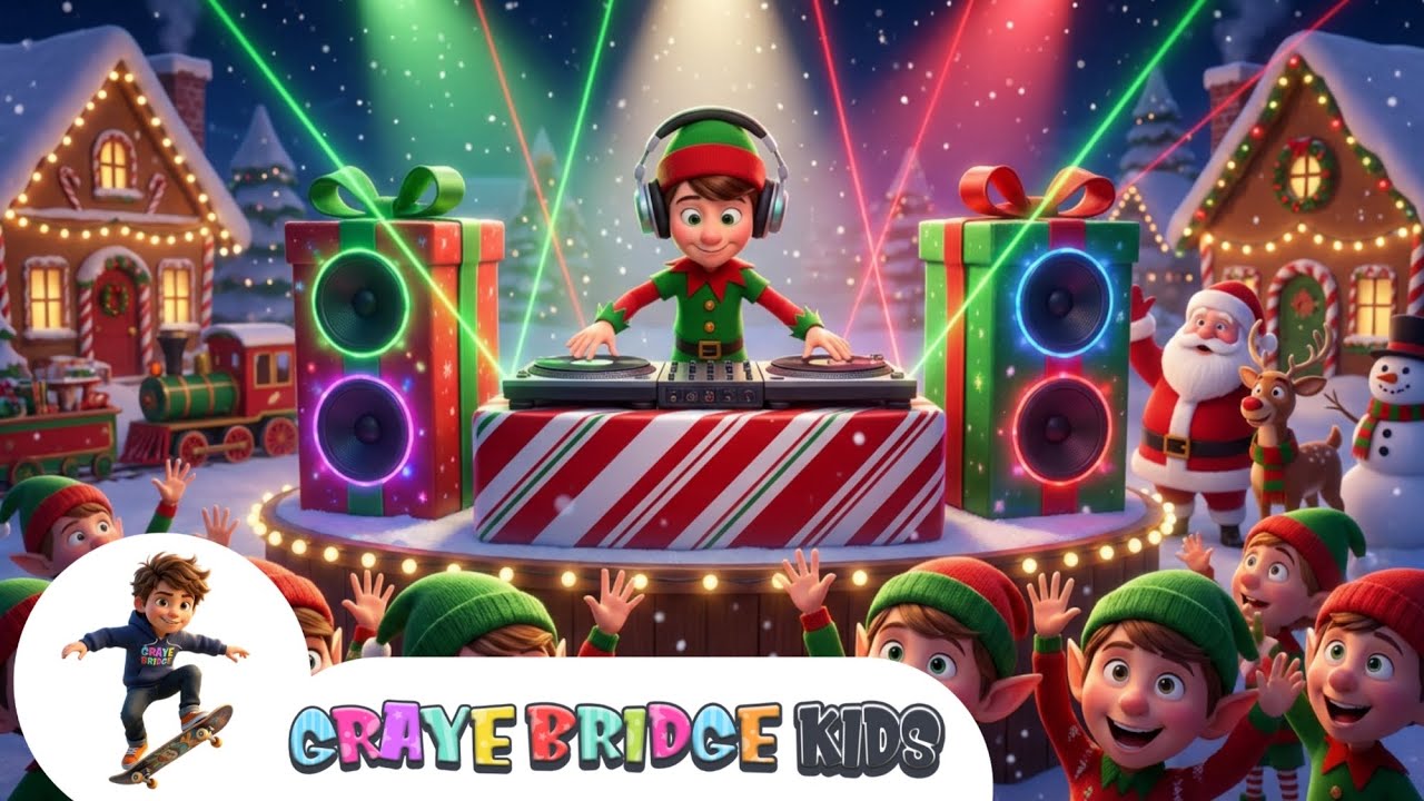 Elf Boogie | Kids Christmas Songs for Children & Families | Graye Bridge Kids