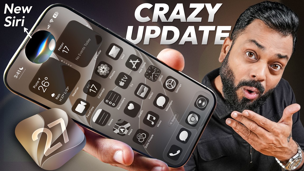 iOS 27 Update ने iPhone पूर्णपणे बदलला! Top New Features & Changes 🔥...