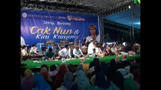 Cak Nun 05/2017 ; Jawaban optimisme, jitu & lucu berbagai pertanyaan di Sby