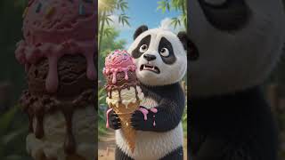 Pandu ice cream melted ohhh so sad to pandu 🥺🥺 @PandaShorts @babybus