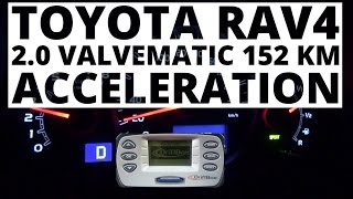 Toyota RAV4 2.0 Valvematic 152 hp (AT) - acceleration 0-100 km/h