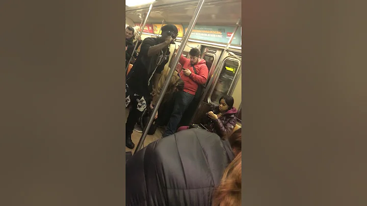 NYC subway rapper