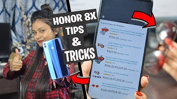 Honor 8X Tips & Tricks - 40+ Amazing Special Features