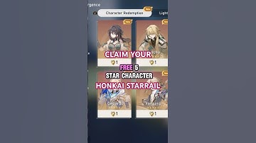 HAVE YOU CLAIMED YOUR FREE 5 STAR?! #hoyoverse #honkaistarrail #honkai