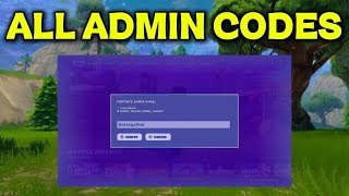 All Fortnite Lobby Hack/Admin Codes FREE REWARDS