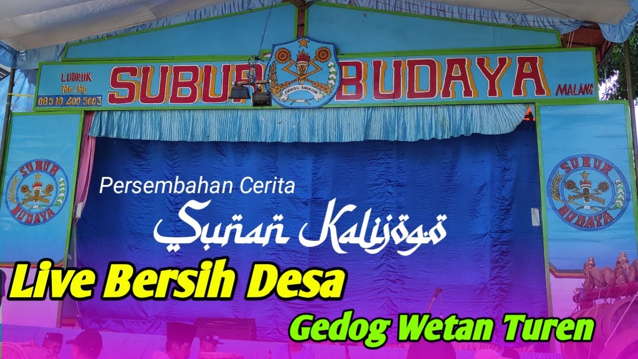 🔴Live Ludruk Subur Budaya || Gedog Wetan Malang