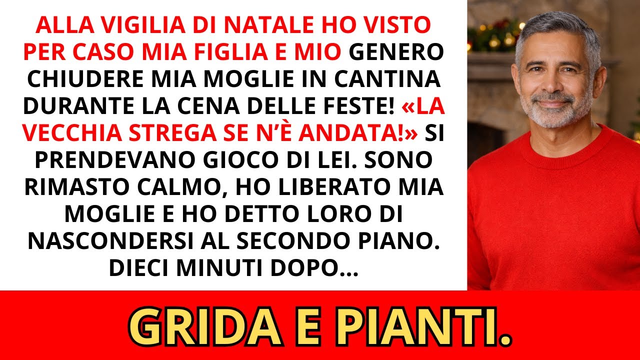 Hanno chiuso mia moglie in cantina la notte della Vigilia di Natale, così ho trasformato le loro...