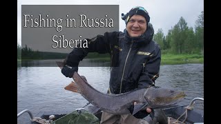 Рыбалка в Красноярском крае. Fishing in Russia Siberia tours taimen Turukhansk