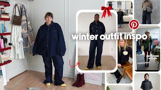 recreating pinterest outfits for WINTER 2024 (outfit inspo)