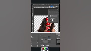 CREATE  LAYER MASK TEXT EFFECT IN PHOTOSHOP 😍💕❤️🪄#trcacademy #masking #textmasking