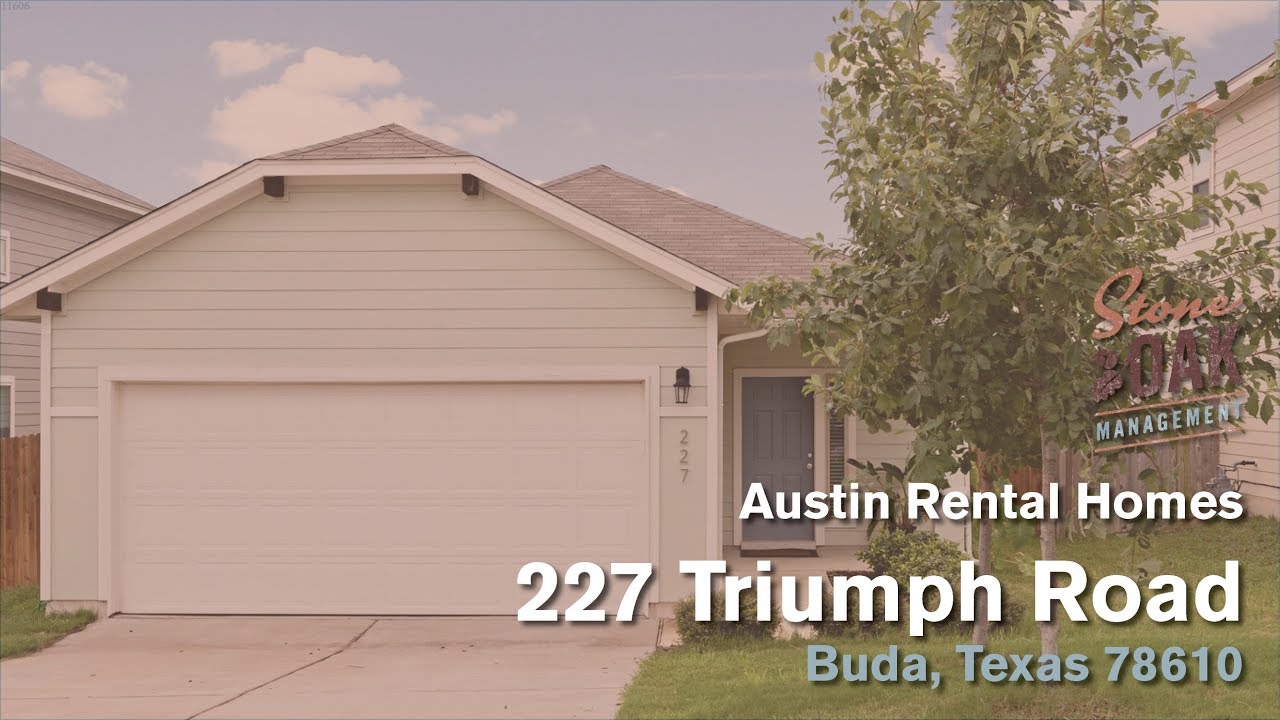 227 Triumph Road, Buda | Stone Oak Management