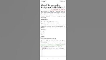 The Joy of computing using python. Week 2 : Programming Assignment-1