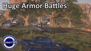Planetside 2: Lightning Gameplay - Huge Armor Battles