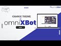 Change theme in Xbot Chatbot flow for WhatsApp/FB/Website Chatbot
