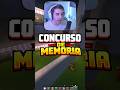 Concurso de MEMORIA en Minecraft
