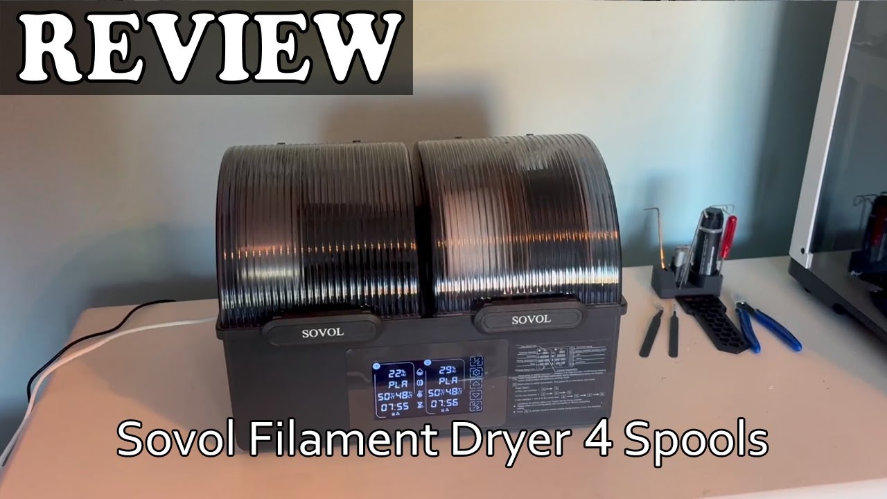 Sovol Filament Dryer 4 Spools Review - Everything you need to know before you buy!
