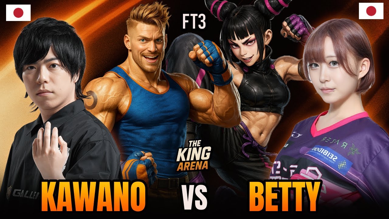 SF6 ▰ KAWANO (Luke) vs BETTY (Juri) INSANE MATCH ▰ Street Fighter 6