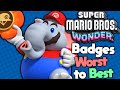 Ranking Every Badge in Super Mario Bros Wonder