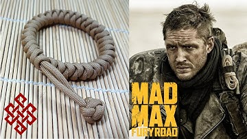 How to Make a Mad Max Snake Knot Paracord Bracelet Tutorial