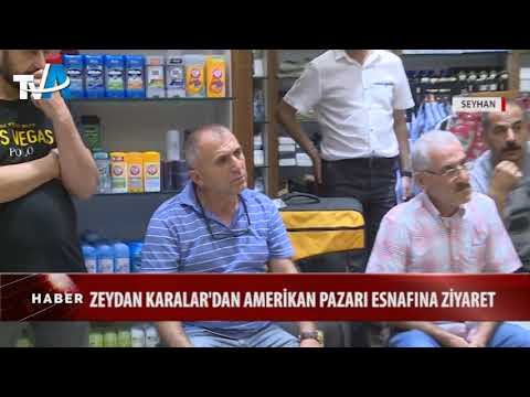 ZEYDAN KARALAR'DAN AMERİKAN PAZARI ESNAFINA ZİYARET