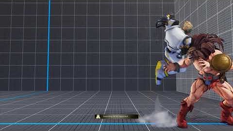 SFV Nash 2 shimmy + tech throw