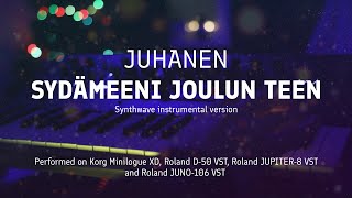 Juhanen - Sydämeeni Joulun Teen (Synthwave Instrumental Version)