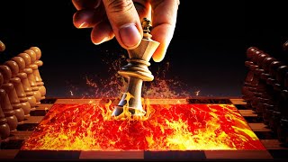 Chess except every time I win the board shrinks