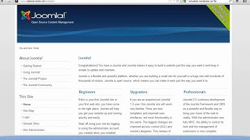 Instalación Joomla 2.5 en Hosting y colocar imagen sitio en construcción