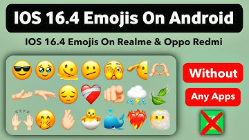 ios emoji full warking on Instagram & Capcut | How to Get ios 16.4 emoji on Android 😱🔥