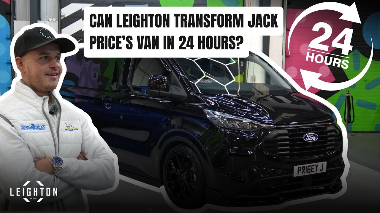 Насколько быстро мы сможем превратить фургон Джека Прайса в полноценный LV-RF Custom Transit?