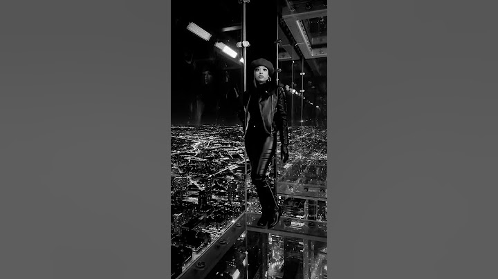 CHICAGO 🖤.                               #SkyDeck #WillisTower #Blackout