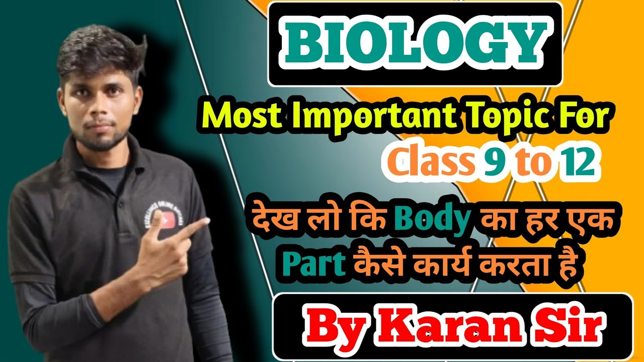 How each part of the body works. by Karan sir - YouTube