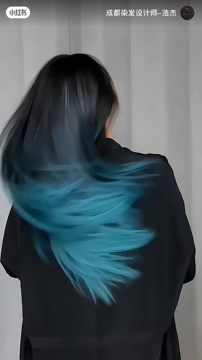 Hair Color🤗||Black⚫ Blue🔵#hair #youtubeshorts #viralvideo #viralshorts #viral
