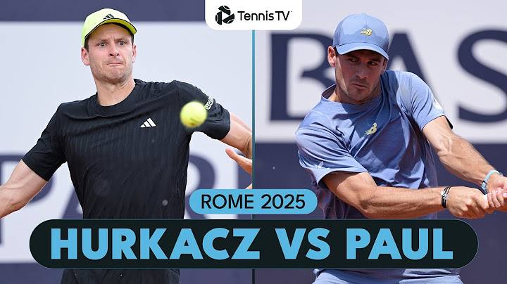 Rollercoaster First Set! Hubert Hurkacz vs Tommy Paul Highlights | Rome 2025 Quarter-Final