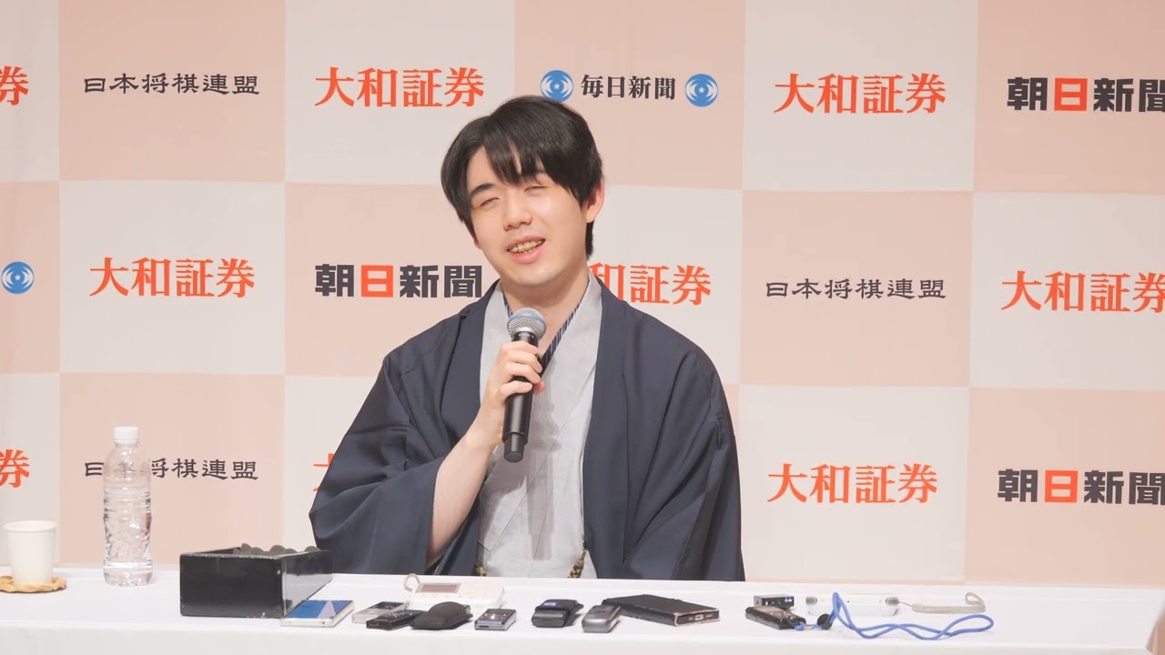 「名人に定跡無しという言葉も、」藤井聡太名人【記者会見】