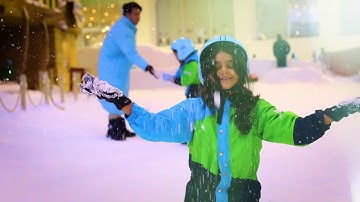 First Snow Experience in Qatar | Snow Dunes, Doha Festival City