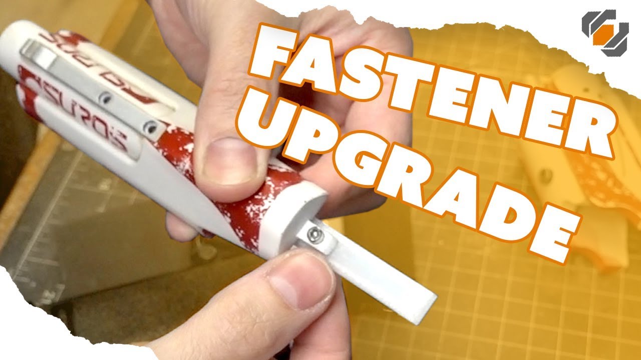 Destiny Airsoft Sidearm Quick Upgrade - Metal Fasteners - NUTS!