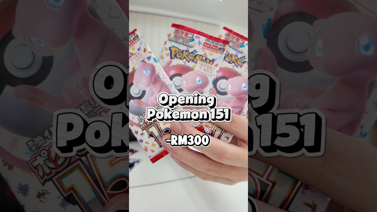 Pokémon 151 3 Pack MAGIC?? 🪄