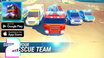 EMERGENCY HQ: rescue strategy Gameplay Walkthrough Part 2 (iOS, Android)